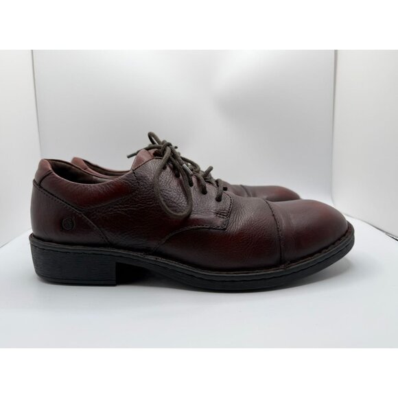 Born Derby Oxford Men\'s Size 10.5 Brown Leather Lace-up Cap-toe Comfort Shoes main image 15